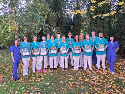 Siebzehn neue Auszubildende im MEDICLIN Krankenhaus Plau am See