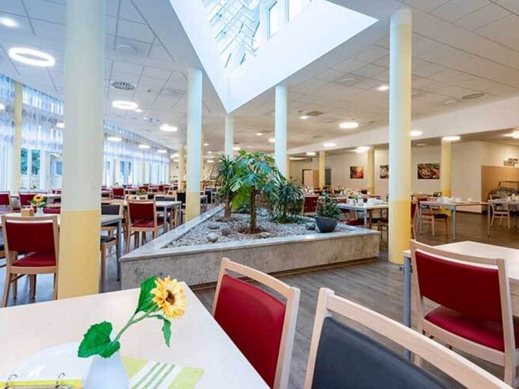 Speisesaal im Krankenhaus Plau am See